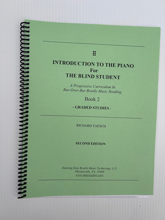 Cover of Introduction to the Piano for the Blind Student, Book 2