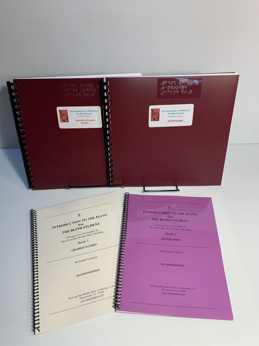 An Introduction to the Piano for the Blind Student, Book 1 (Repertoire and Graded Studies)